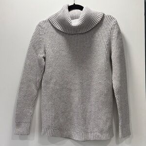 LL Bean Waffle Turtleneck Sweater